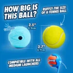 Palla per cani con fischietto M, ø 6 cm, 2 pezzi – Chuckit! The Whistler - immagine 3