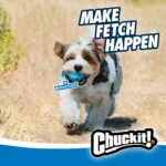 Palla per cani con fischietto M, ø 6 cm, 2 pezzi – Chuckit! The Whistler - immagine 5