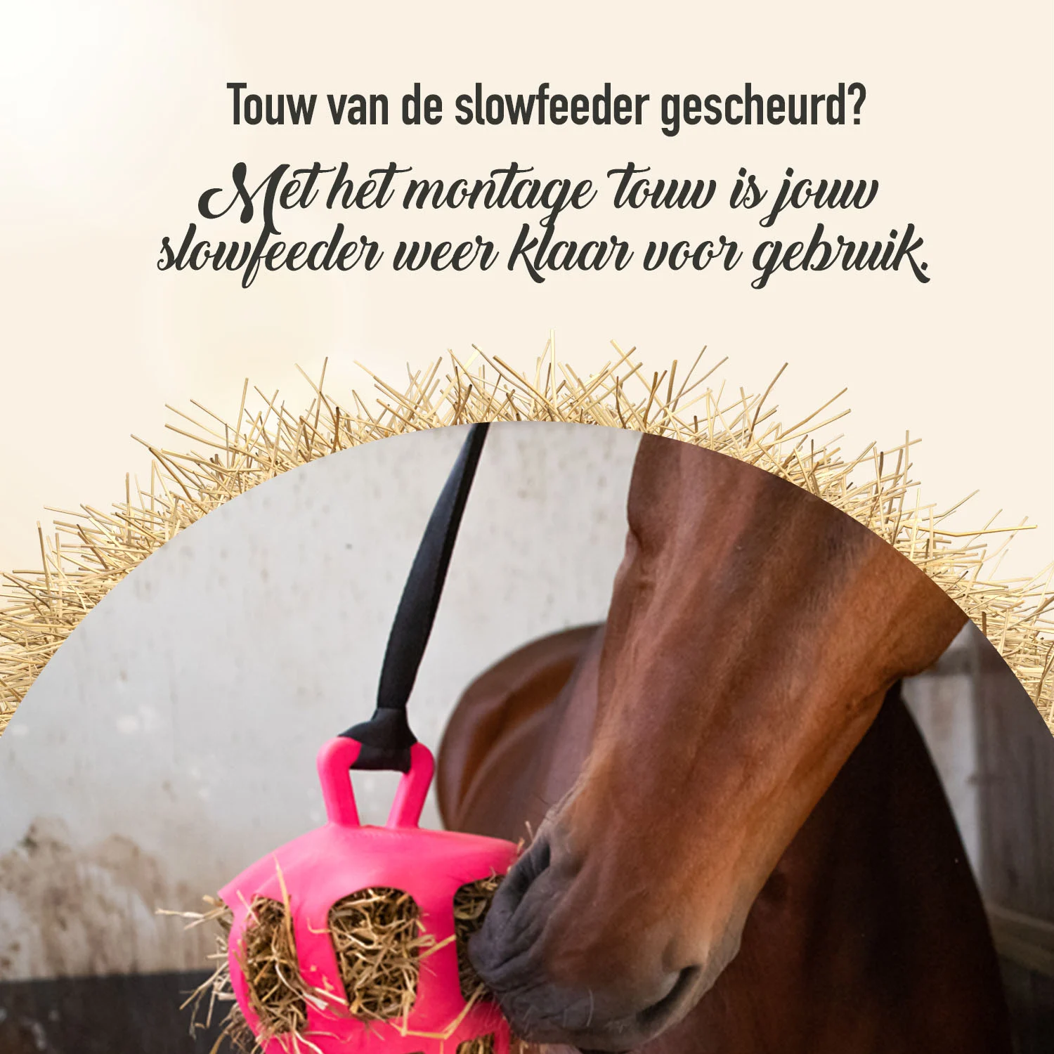 Corda di chiusura per slow feeder – Hay Slow Feeder - immagine 3