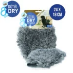 Guanto spazzola in microfibra per cani, 24 x 18 cm – Royal Dry - immagine 2