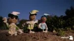 Gioco da tirare a forma di spaventapasseri con corpo frusciante e corda – Garden Paws Scarecrow Indy Fields S - immagine 6