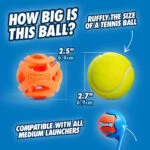 Palline da riporto per cani, galleggianti, Ø 6 cm, 2 pezzi – Chuckit! Air Fetch Ball - immagine 3