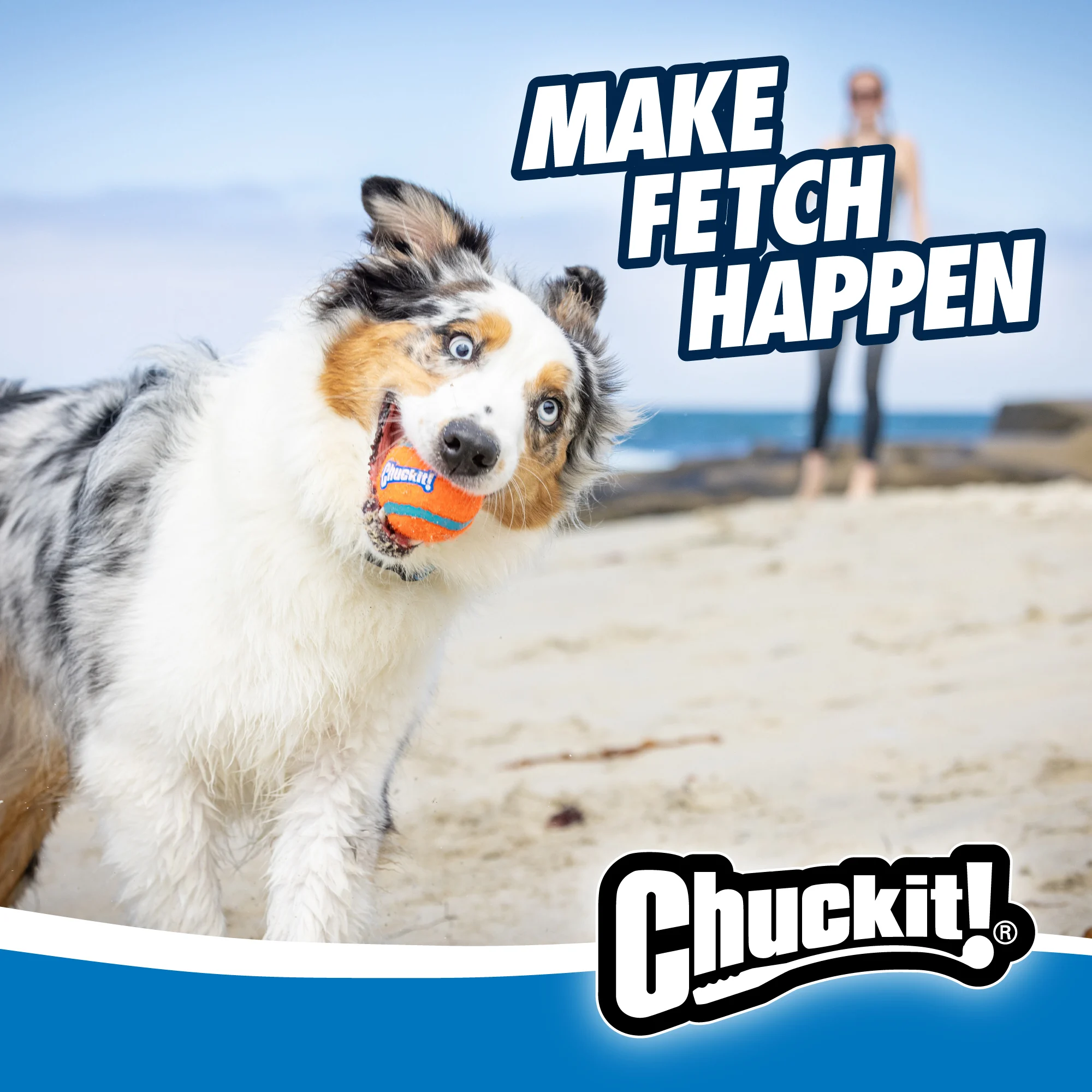 Lanciallina con pallina, 45 cm – Chuckit! Junior Ball Launcher - immagine 6