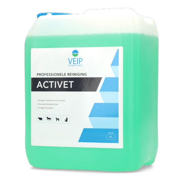 Detergente cutaneo per animali a pH neutro, 5 l – Veip Activet