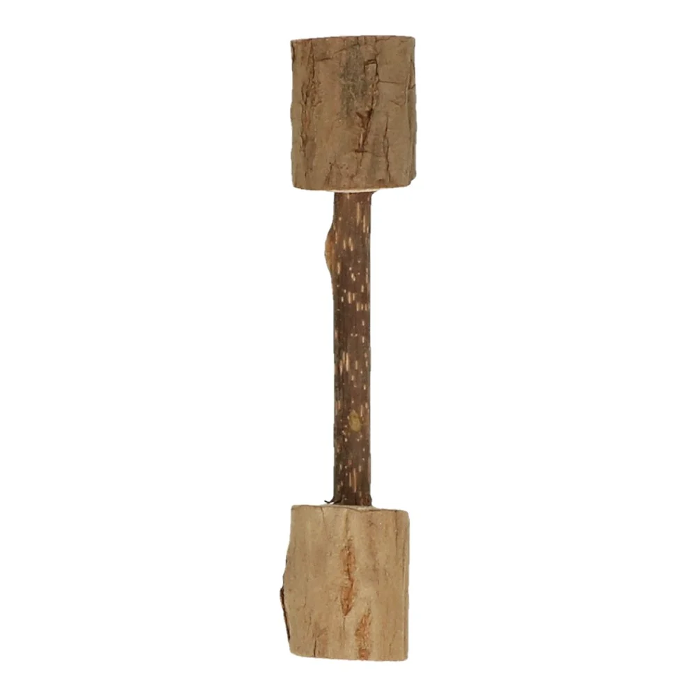 Gioco in legno a forma di manubrio per gatti con MADNIP – Addicted! Wood Dumbell - immagine 3