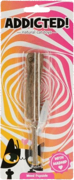 Gioco in legno per gatti a forma di ghiacciolo con MADNIP – Addicted! Wood Popsicle - immagine 4