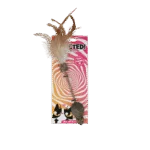 Bacchetta gioco per gatti con topo, piume e MADNIP – Addicted! Stick with Mouse & Feathers