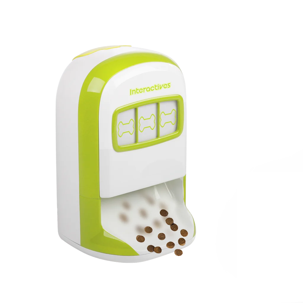 Dispenser di premi per cani con telecomando a forma di pallina – AFP Interactives - Lucky Treat with Rolling Ball - immagine 4