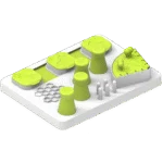 Puzzle per cani con componenti scorrevoli e sollevabili – AFP Interactives - Enjoy The Meal - immagine 3