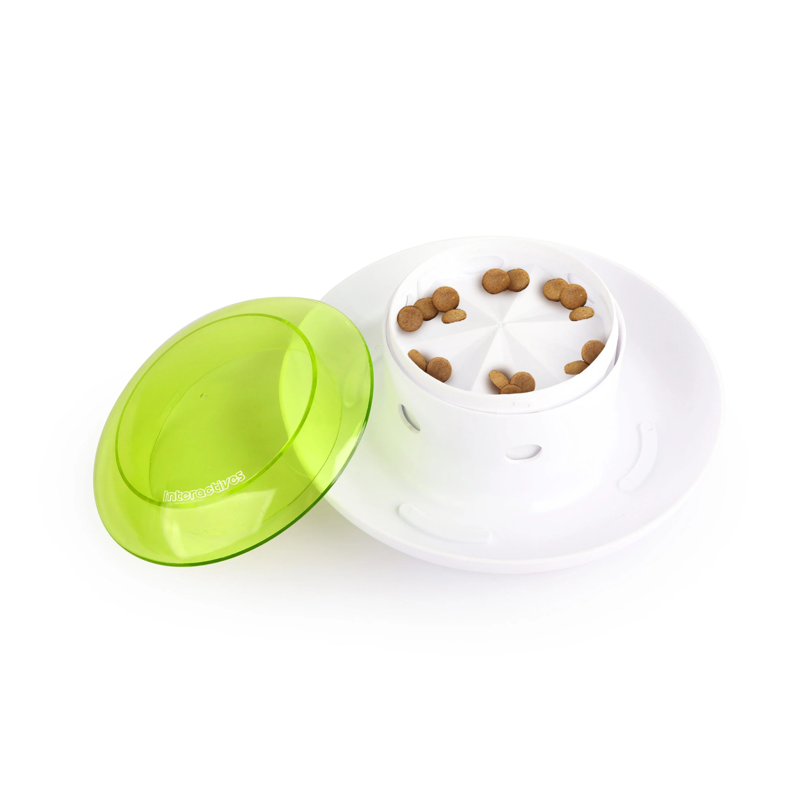 Dispenser per il Cibo per Cani con Pulsante e Vaschetta di Raccolta – AFP Interactives Push 4 Meal Dispener - immagine 5