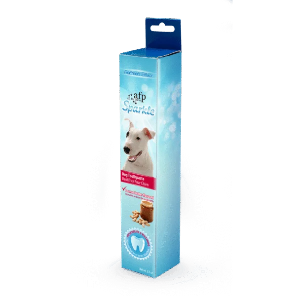 Dentifricio per cani al gusto di burro di arachidi, 60 g – AFP Sparkle Toothpaste