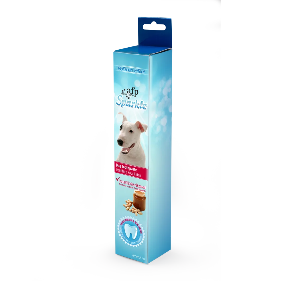 Dentifricio per cani al gusto di burro di arachidi, 60 g – AFP Sparkle Toothpaste - immagine 1
