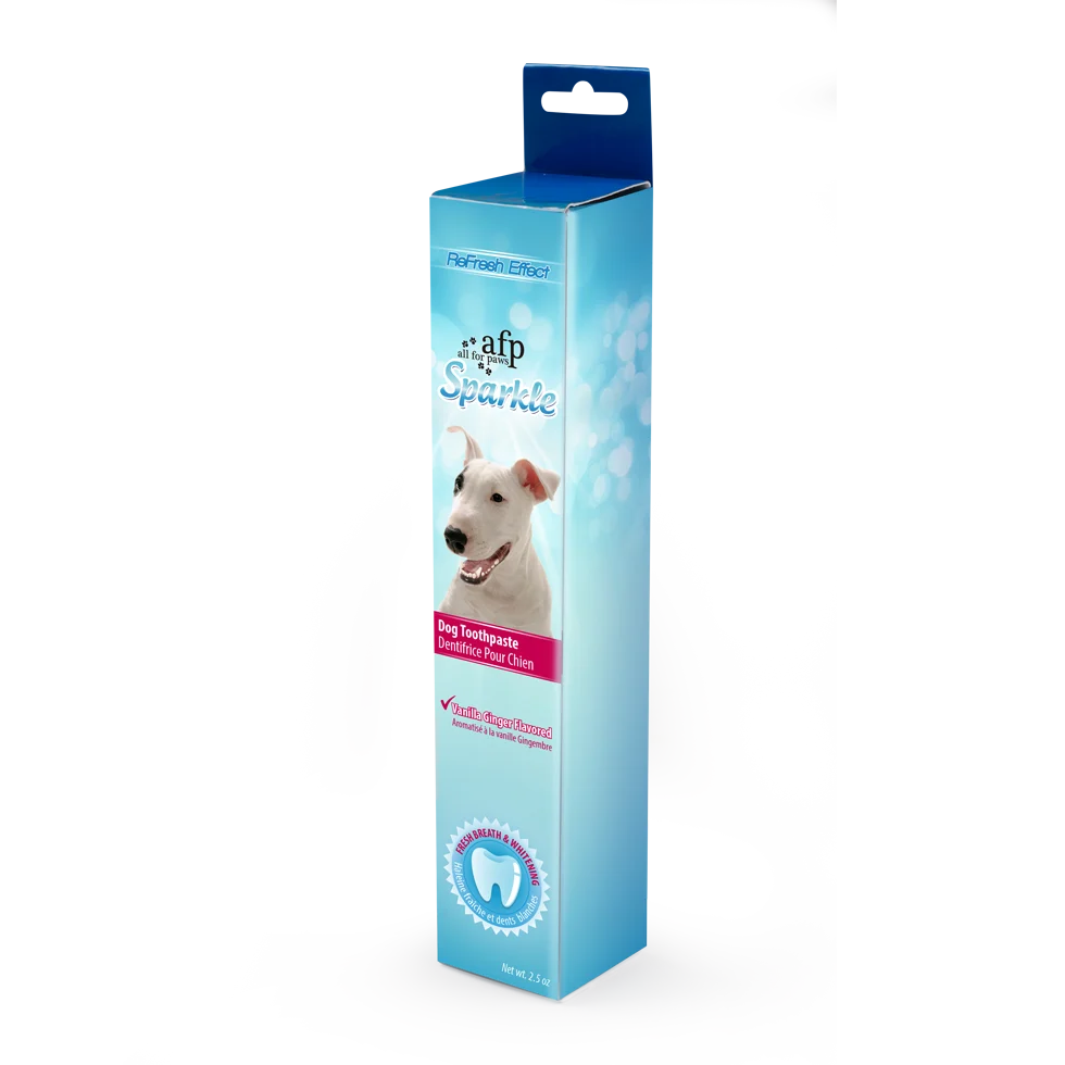 Dentifricio per cani alla vaniglia e zenzero, 60 g – AFP Sparkle Toothpaste - immagine 1