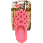 Gioco da masticare a forma di pantofola in gomma con squeaker a ultrasuoni, S 11 x 5 cm – AFP Doggies' Shoes - Air Pups Slipper