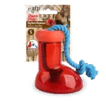Dispenser per il Cibo per Cani a Forma di Scarpa con Corda, 10 x 10 cm – AFP Doggies' Shoes Big Boot Dispenser S