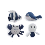 Espositore di giochi per cani con peluche e giocattoli, 12 pezzi – AFP Treasure Box Sea Life - immagine 2