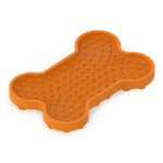 Tappetino da leccare per cani con rilievi e ventose, 20 x 14 cm – AFP Bone Appetit - Tasty Bone Lick Mat S - immagine 3