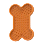 Tappetino da leccare per cani con rilievi e ventose, 20 x 14 cm – AFP Bone Appetit - Tasty Bone Lick Mat S - immagine 2
