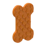 Tappetino da leccare per cani con rilievi e ventose, 28 x 19 cm – AFP Bone Appetit - Tasty Bone Lick Mat L - immagine 5