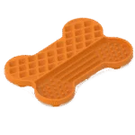 Tappetino da leccare per cani con rilievi e ventose, 28 x 19 cm – AFP Bone Appetit - Tasty Bone Lick Mat L - immagine 3