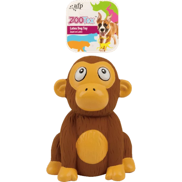 Gioco per cani in lattice con fischietto – AFP ZooTex Chistopher Chimp