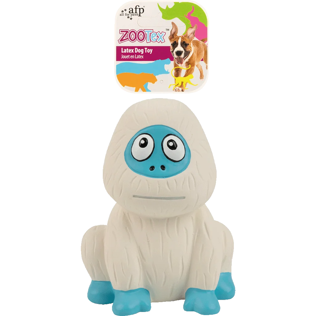 Gioco per cani in lattice con squeaker – AFP ZooTex Yolanda the Yeti - immagine 1