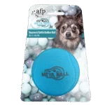 Palla in gomma per cani con sonaglio, ø 6,3 cm – AFP Meta Ball Bounce & Rattle Ball