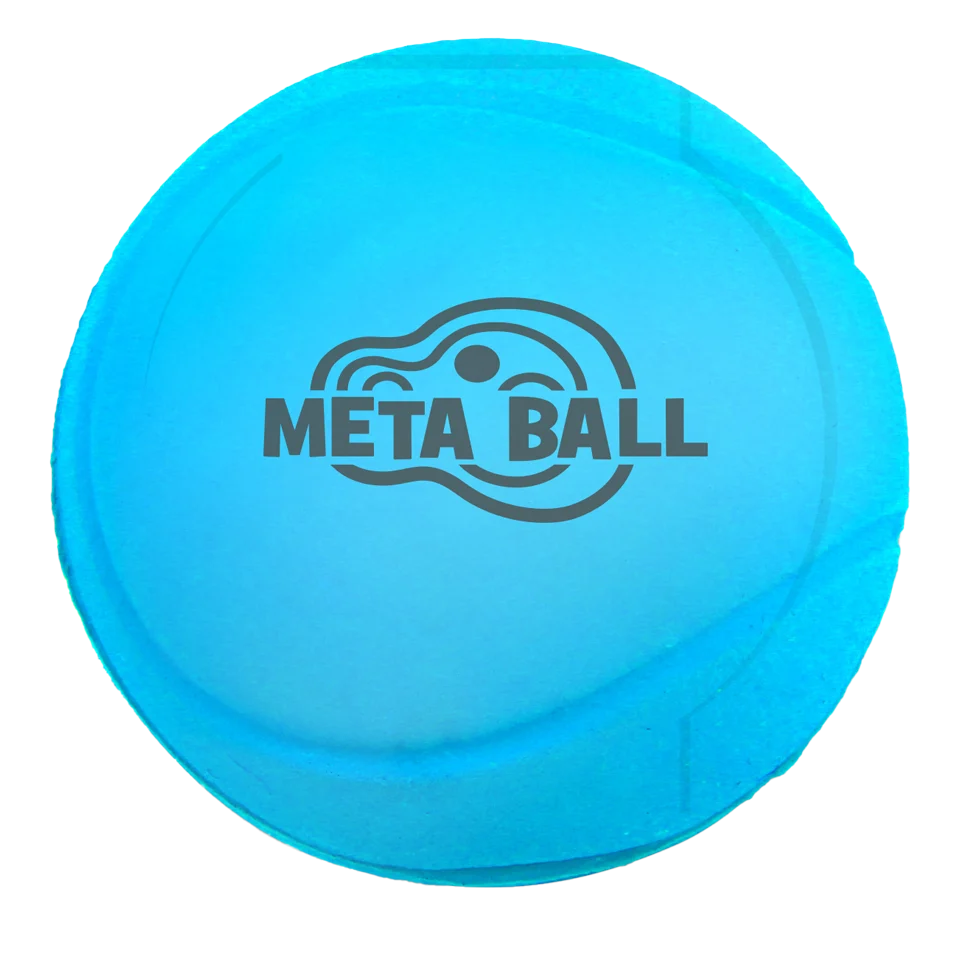 Palla in gomma per cani con sonaglio, ø 6,3 cm – AFP Meta Ball Bounce & Rattle Ball - immagine 2