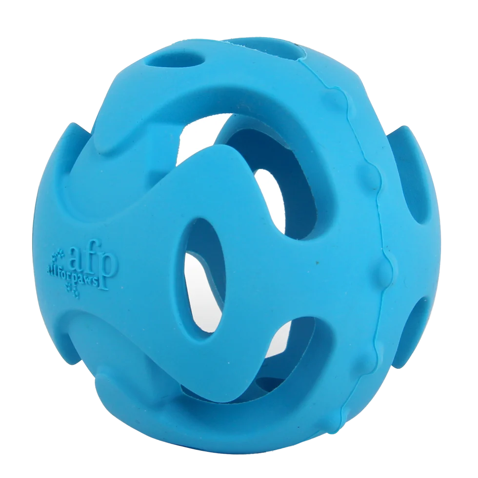 Pallina per cani con fori per il riporto, ø 6,3 cm – AFP Meta Ball Well Fetch Ball - immagine 2