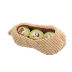 Set di palline per cani a forma di arachide, 3 palline con sonaglio, ø 6,3 cm – AFP Meta Ball Ball Set w/ Peanut pod - immagine 2