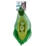 Set di palline per cani a forma di pannocchia, 3 palline con squeaker, ø 6,3 cm – AFP Meta Ball Ball Set w/ Corn Pod