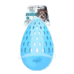 Uovo da gioco per cani con rumore scoppiettante di bottiglia, L, 15,5 x 9,6 x 9,6 cm – AFP Meta Ball Holey Egg