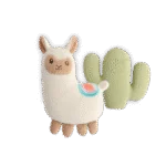 Set di giocattoli per cuccioli con peluche e squeaker, 2 pezzi – AFP Little Buddy 2-Pack Toy Fiesta - immagine 2