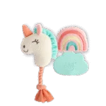 Set di giochi per cuccioli con 2 peluche e squeaker, 3 pezzi – AFP Little Buddy 3-Pack Toy Wonderland - immagine 2