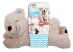 Peluche per cani a forma di orso con sacchetto riscaldabile – AFP Little Buddy - Warm Bear