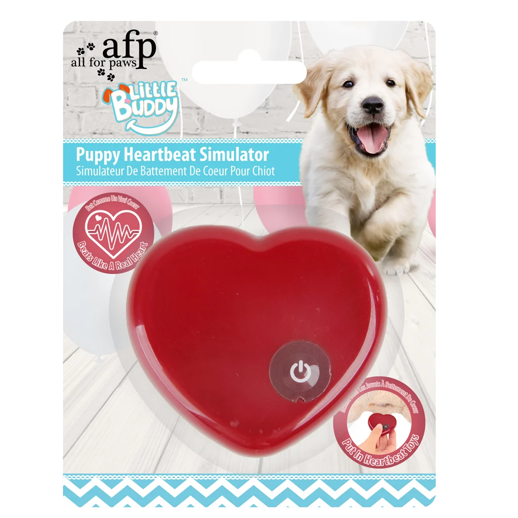 Cuore di ricambio con battito simulato – AFP Little Buddy Puppy Heartbeat Simulator - immagine 1