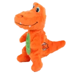 Peluche per cani con squeaker e materiale frusciante, circa 18 cm – AFP My T-Rex Tim the Mini T-Rex S - immagine 2