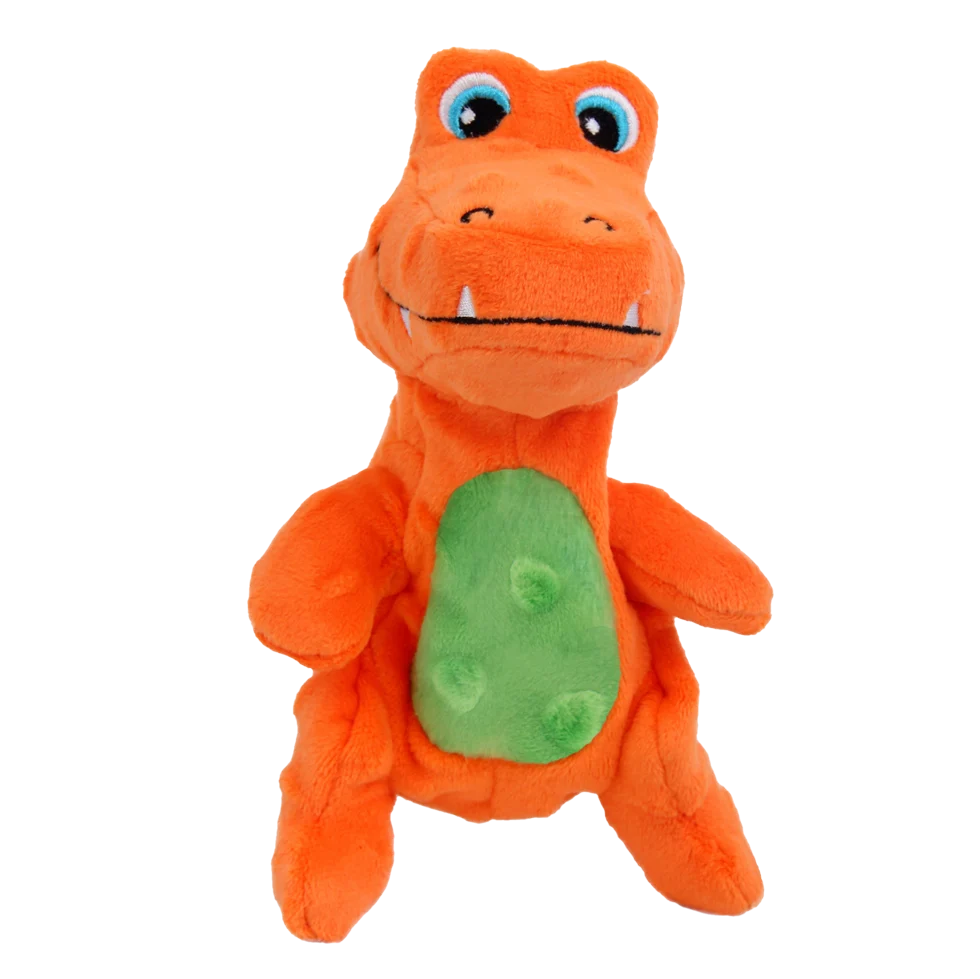 Peluche per cani con squeaker e materiale frusciante, circa 18 cm – AFP My T-Rex Tim the Mini T-Rex S - immagine 3