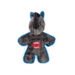 Peluche per cani con squeaker e bordo dall'aspetto gommoso, circa 24 cm – AFP My T-Rex Mighty Neushoorn - immagine 2