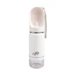 Borraccia per cani con ciotola per l’acqua e contenitore per snack, 414 ml – AFP 2 In 1 Stainless Drinking Bottle
