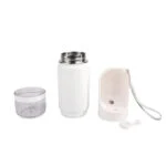 Borraccia per cani con ciotola per l’acqua e contenitore per snack, 414 ml – AFP 2 In 1 Stainless Drinking Bottle - immagine 2