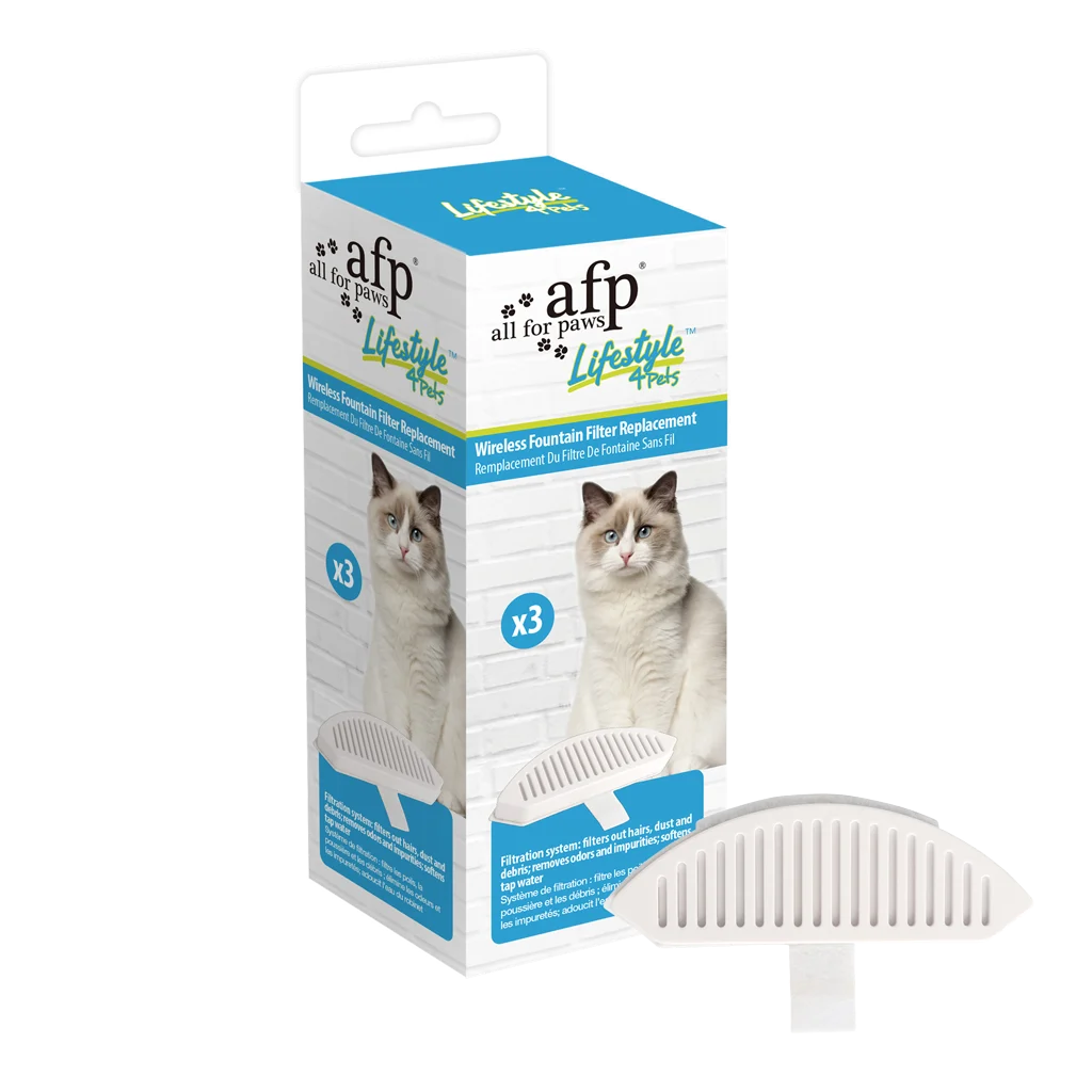 Filtri per fontanella, 3 pezzi – AFP Lifestyle 4 Pets Wireless Fountain - immagine 1