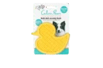 Paperella da bagno per cani con ventosa e puntini in silicone, 13 x 10 cm – AFP Calm Paws - Bath Anti-anxiety Duck