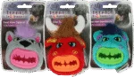Peluche per cani Mostro verde con nascondiglio per snack, circa 10 cm – AFP Treats In "V" Hiders - Treat Hider Small - immagine 3