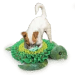 Tappetino olfattivo per cani in pile, tartaruga marina – AFP Dig It - Treat Mat - immagine 2