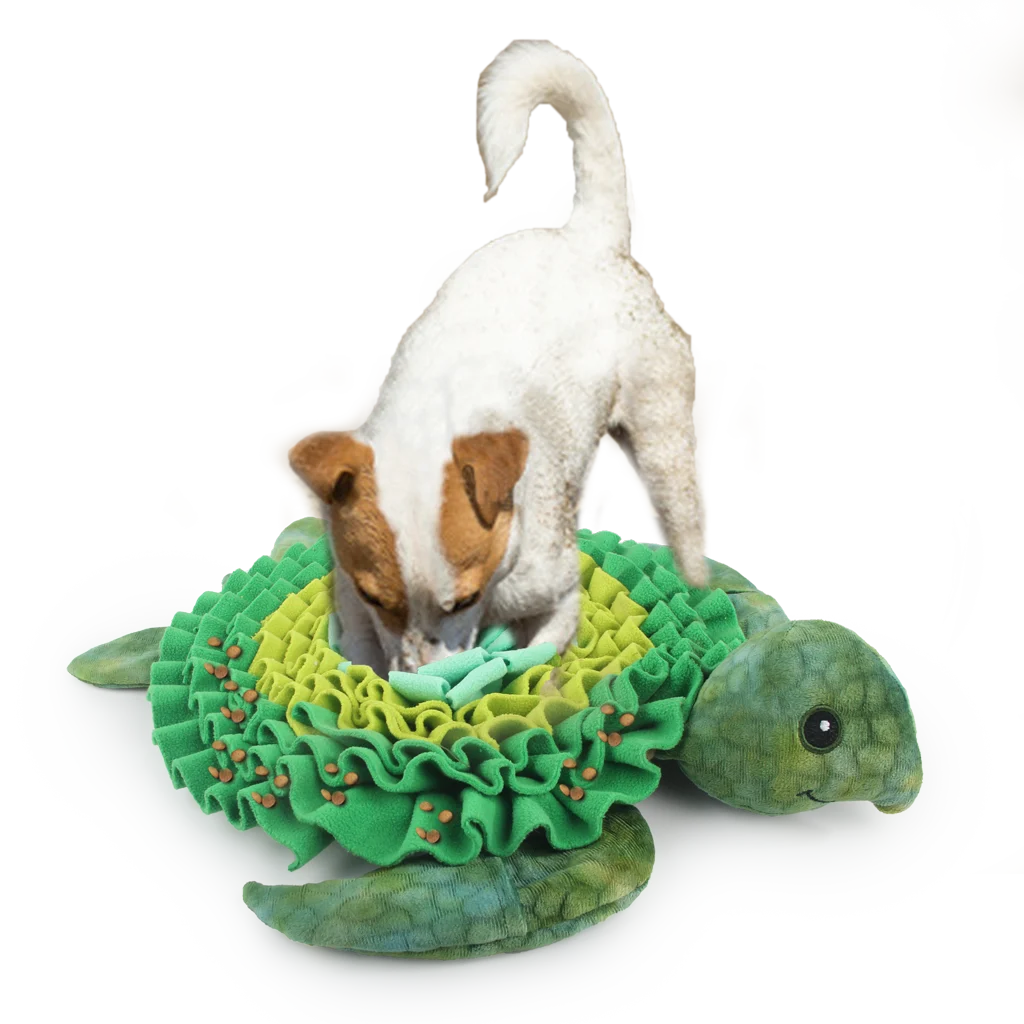 Tappetino olfattivo per cani in pile, tartaruga marina – AFP Dig It - Treat Mat - immagine 2