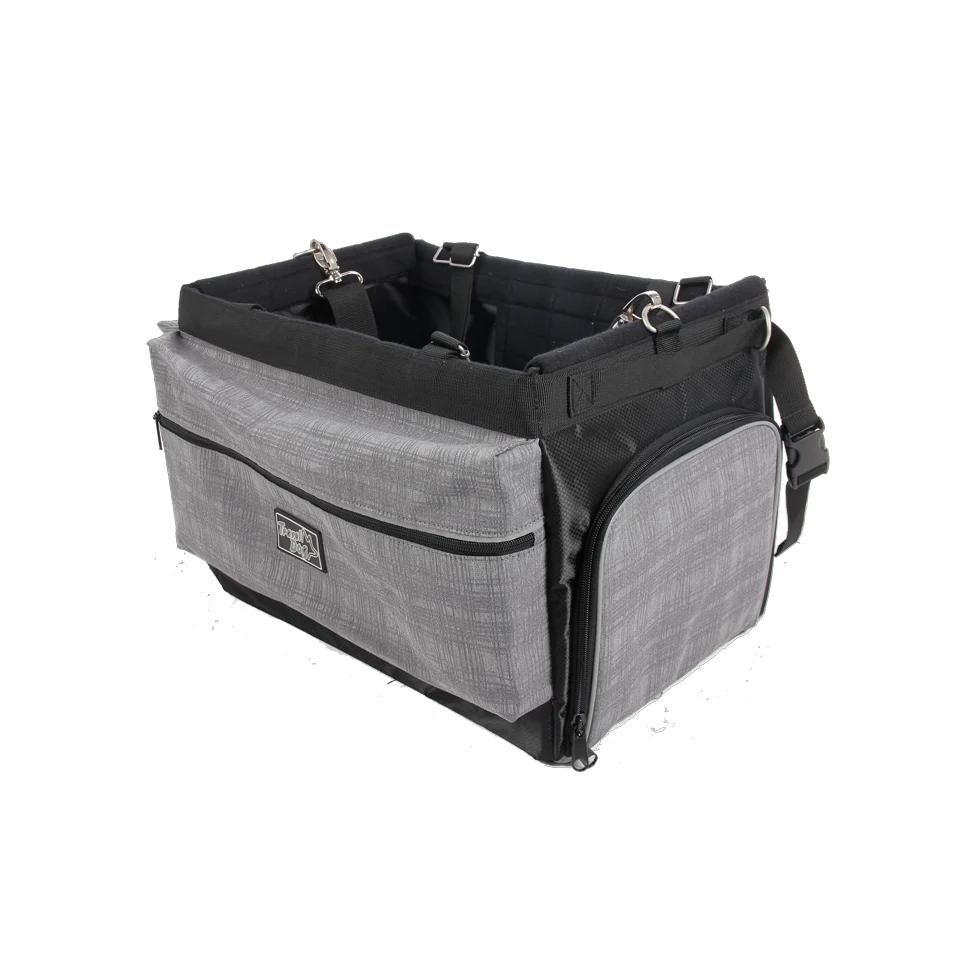 Cestino per cani da bicicletta con fissaggio al manubrio, fino a 8 kg – AFP Travel Dog - Bicycle Delux Bag with Holder - immagine 2