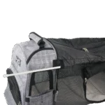 Zaino espandibile per cani con rete, 46 x 30 x 20 cm – AFP Travel Dog - Expandable Backpack Carrier - immagine 6