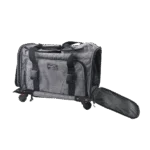 Trolley per cani con funzione di trasporto a mano, fino a 11 kg – AFP Travel Dog - Rolling Pet Carrier - immagine 3