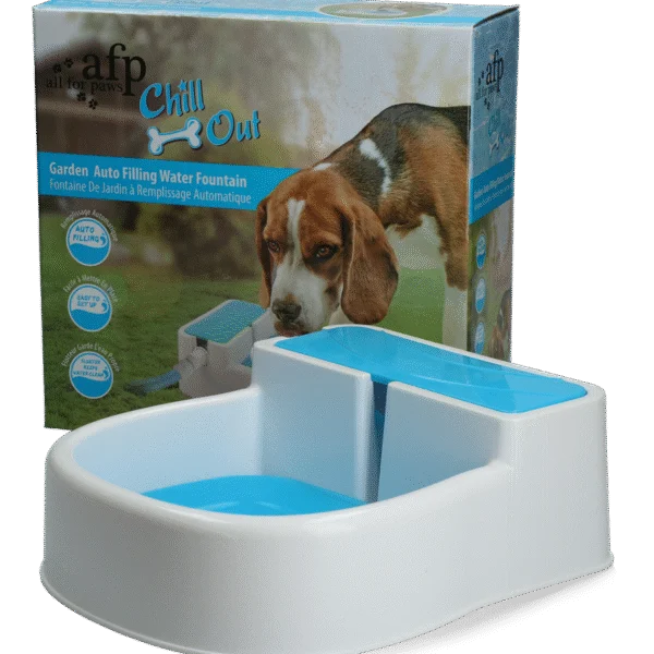 Fontanella per cani con attacco per canna da giardino – AFP Chill Out - Garden Auto Filling Fountain